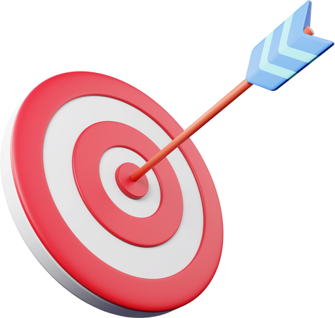 Target Goal 3D Icon